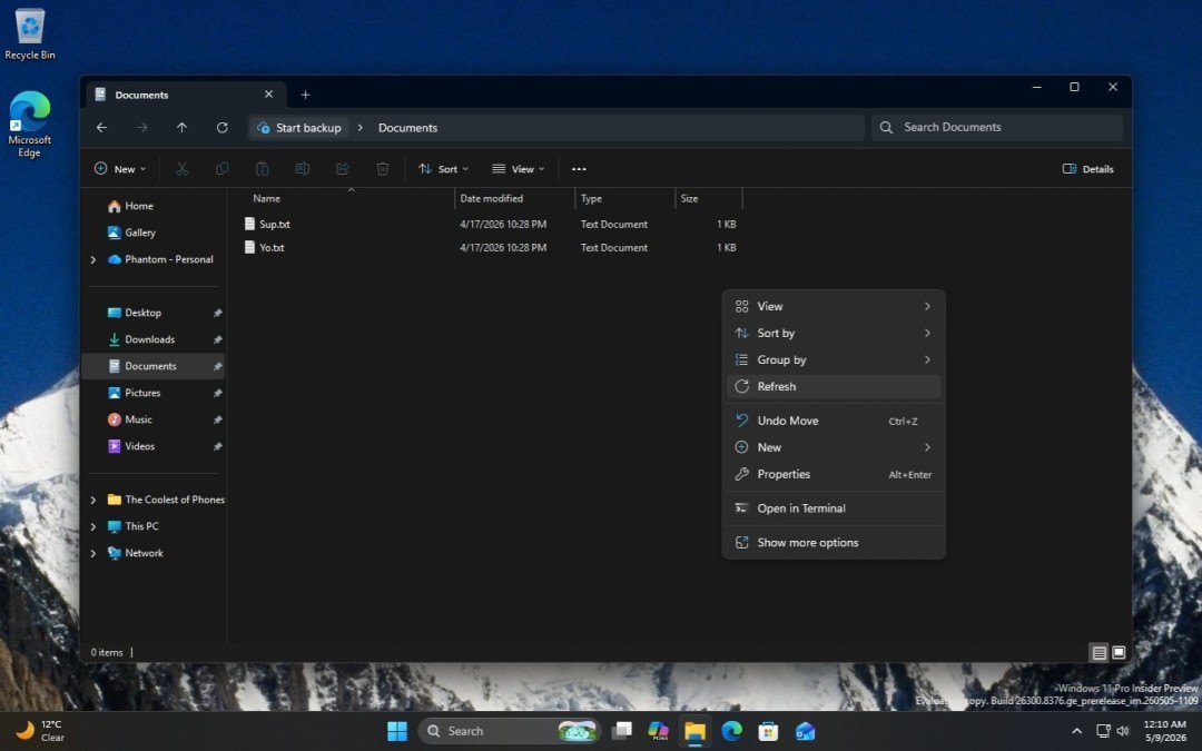 用户等了五年!Windows 11右键菜单终于加回“刷新”